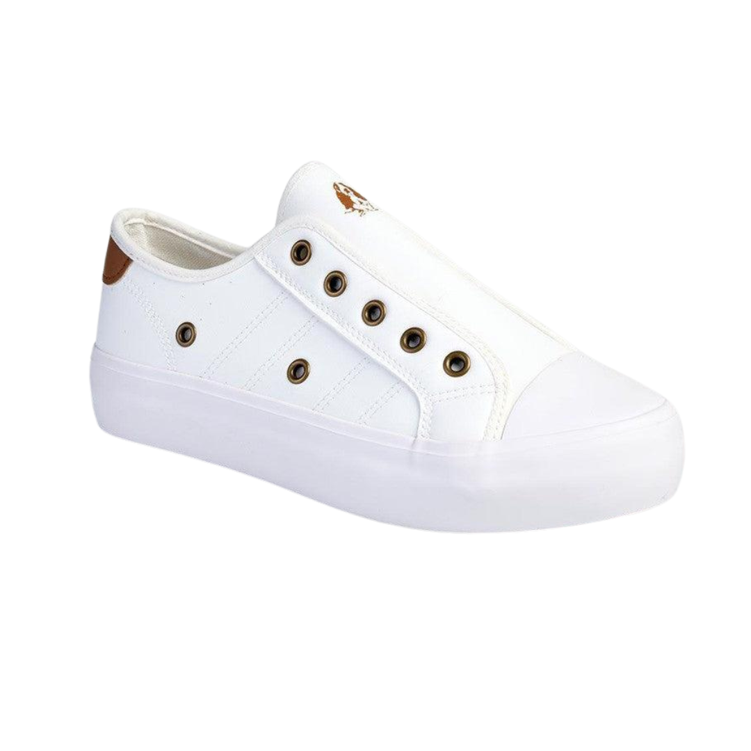 Soft Style by Hush Puppies Forest Slip Sneaker - White