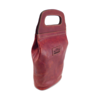 Der Lederhandler Wine Bag Rustic Double