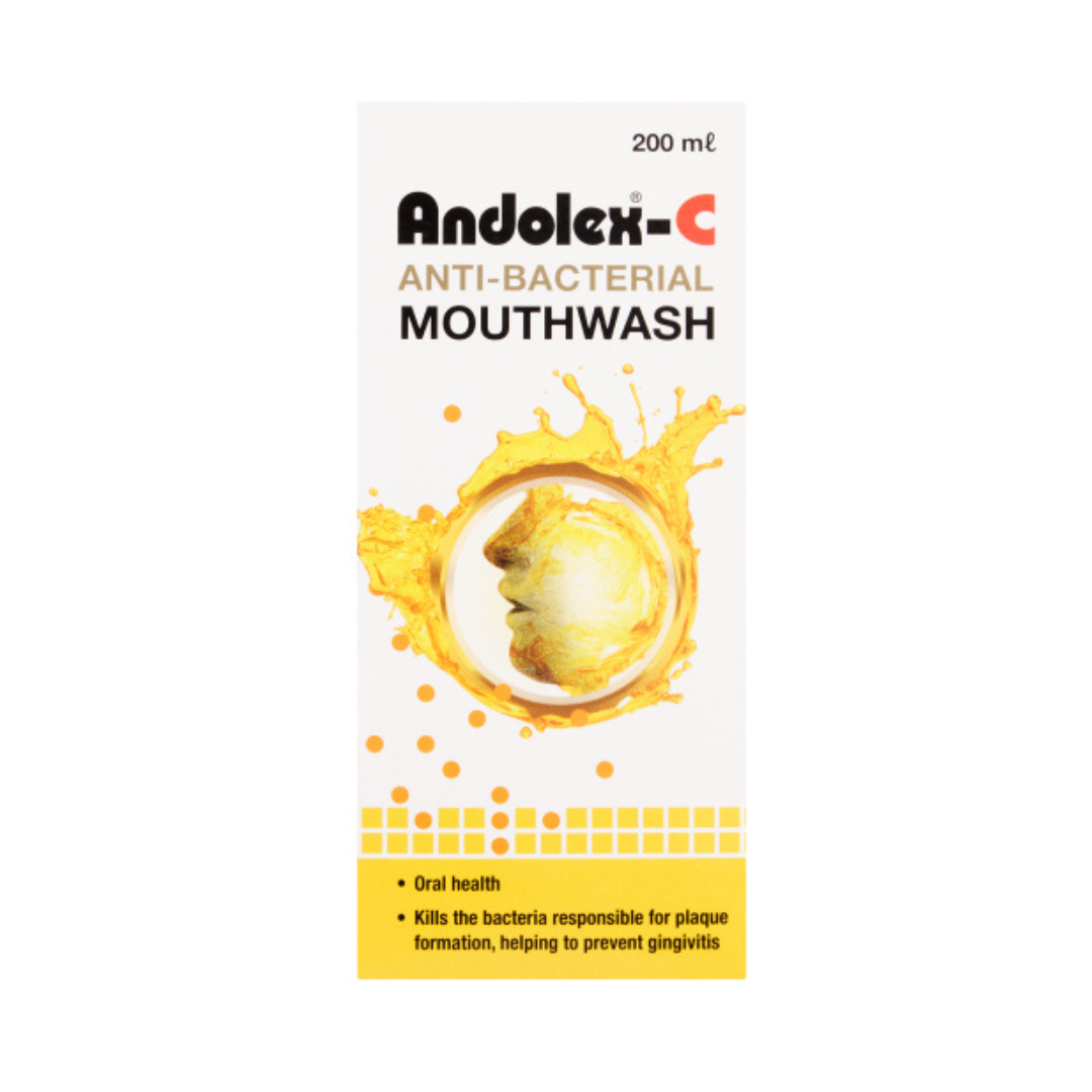 Andolex-C Antibacterial Mouthwash 200ml
