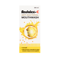Andolex-C Antibacterial Mouthwash 200ml