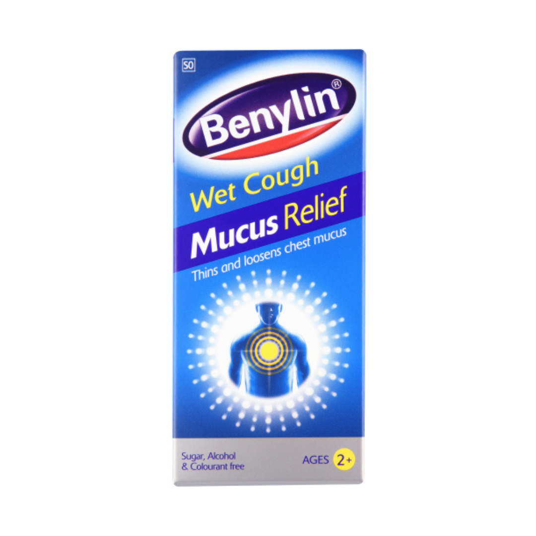 Benylin Wet Cough Syrup – Mucus Relief (200 ml)