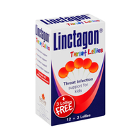 Linctagon Throat Lollies – Soothe Sore Throat & Support Immunity (12s)
