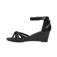 DC Shani 11 Ankle Strap Heel - Black