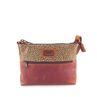 Der Lederhandler Christa Leopard Print
