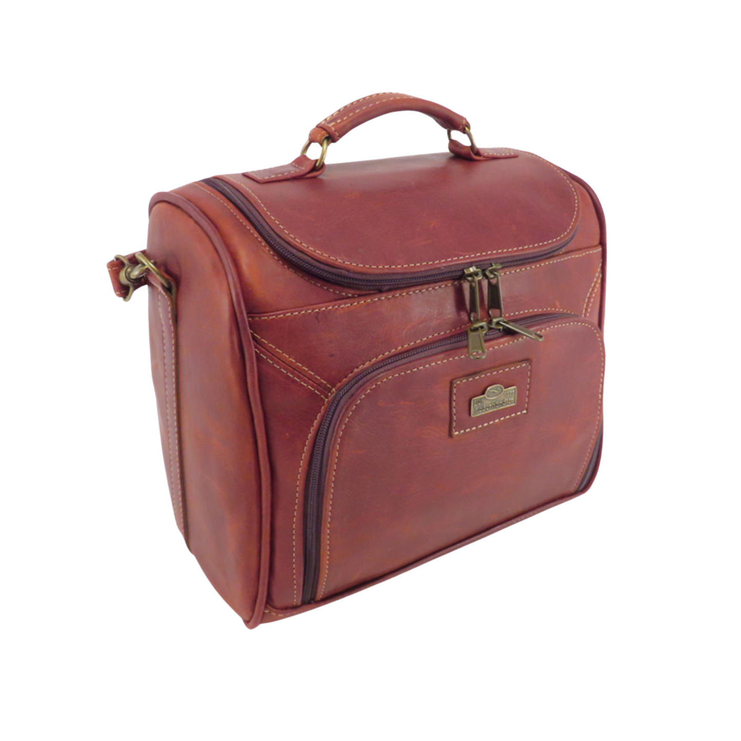 Der Lederhandler Vanity Case HP7349 - TOBACCO