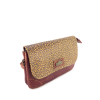 Der Lederhandler Lucy Leopard Print with Flap