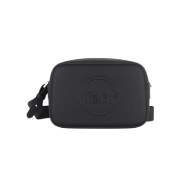 FENN Black Crossbody - Gold Zip
