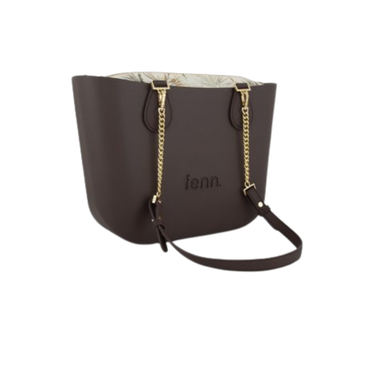 FENN Petite Chocolate Pattern Inner - Gold Zip