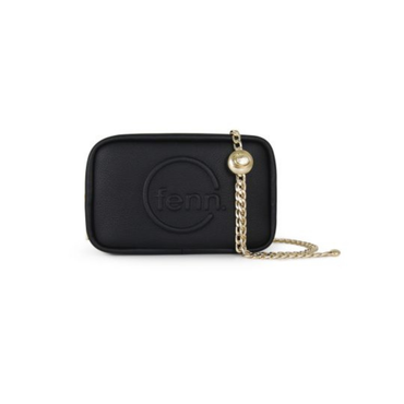 FENN Pouch Black - Gold Zip