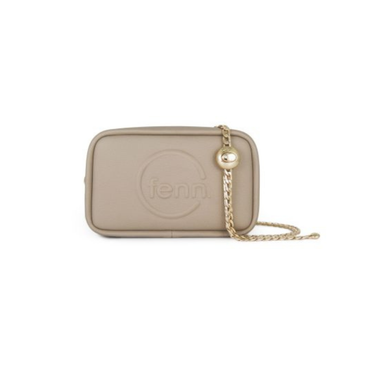 FENN Pouch Stone -  Gold Zip