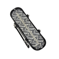 Fenn Original Black - Silver zip & silver chain