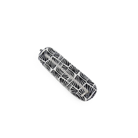 Fenn Original Black and White Pattern Inner with Silver Zip