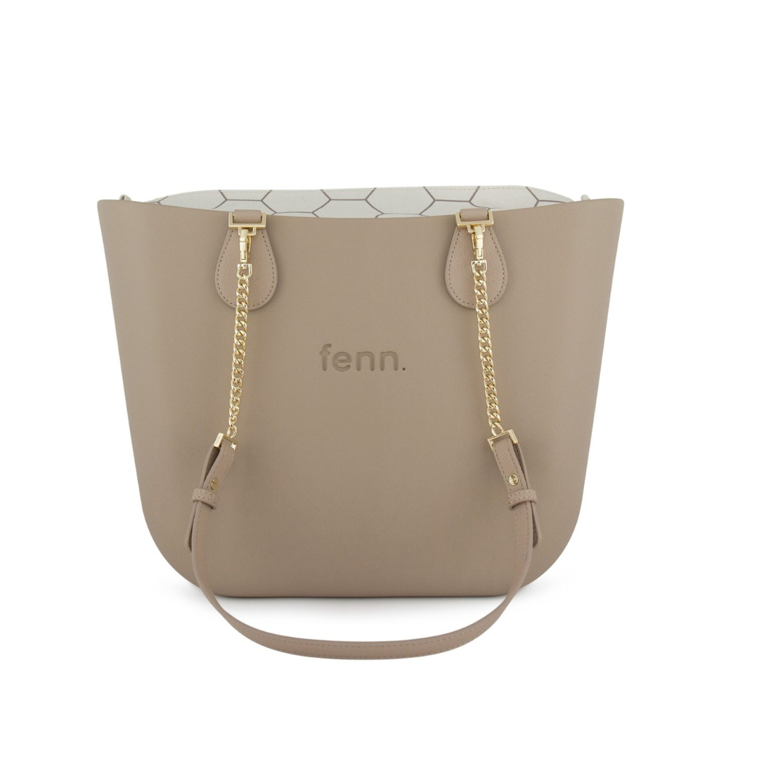 Fenn Original Light Stone - Gold zip & gold chain