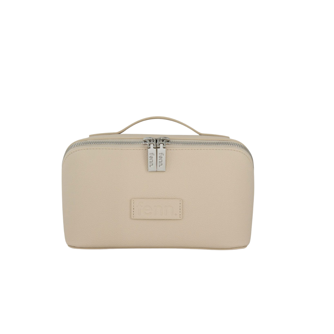 Fenn Small Cube (Cosmetic Bag) - Oatmeal