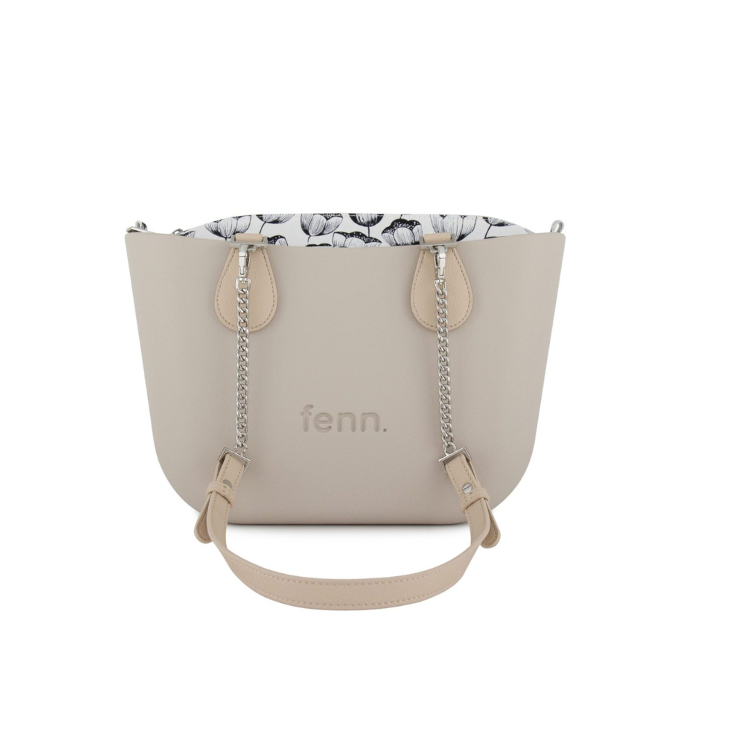 Fenn Petite - Mushroom silver chain