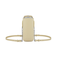 Fenn Petite Butter Yellow - Silver zip &amp; Silver chain