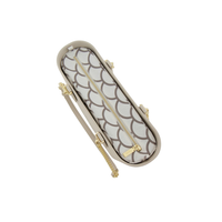 Fenn Petite Champagne - Gold chain & gold zip