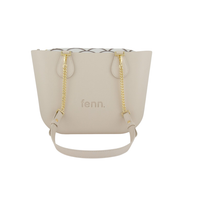 Fenn Petite Champagne - Gold chain & gold zip