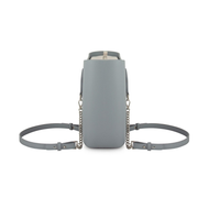 Fenn Petite Hazel Bone  - Silver Zip & Silver Chain