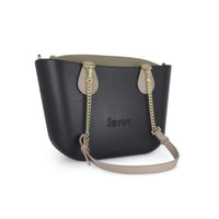 Fenn Petite Black Stone Bag