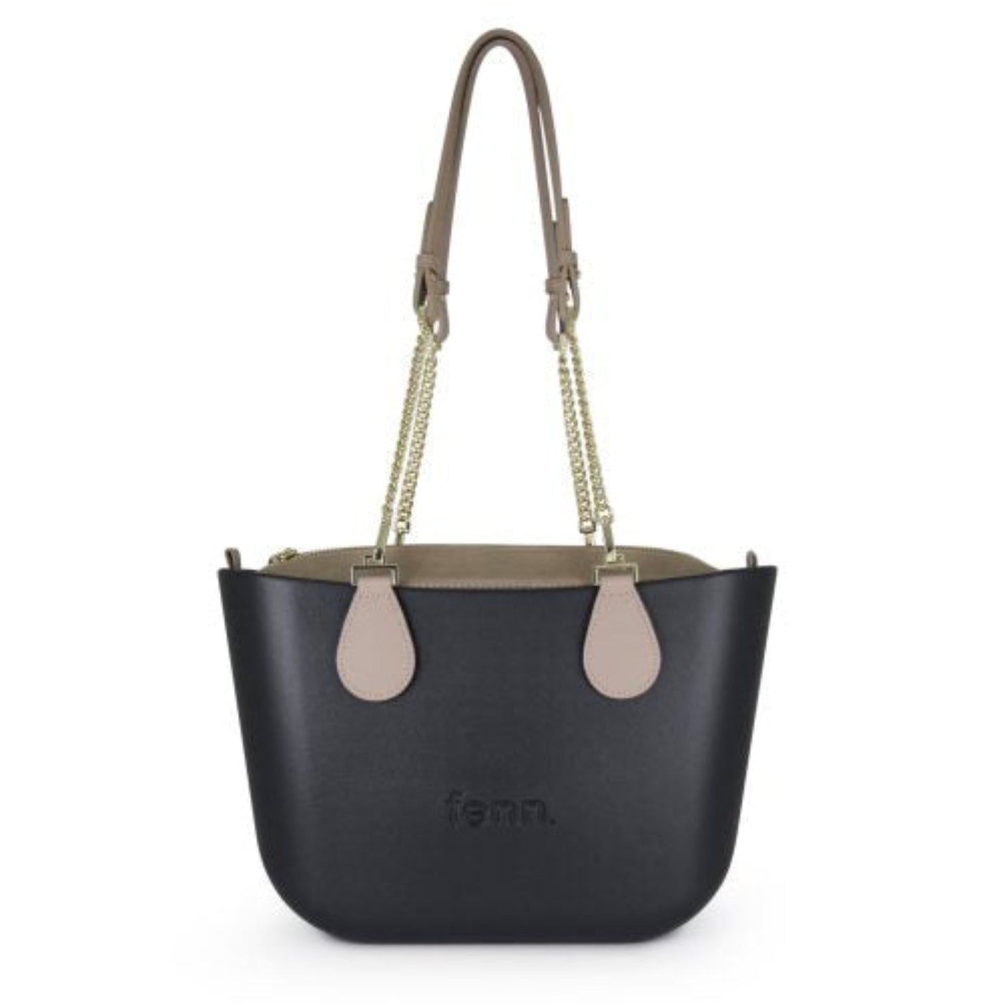 Fenn Petite Black Stone Bag