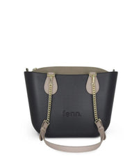 Fenn Petite Black Stone Bag