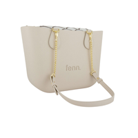 Fenn Petite Champagne - Gold chain & gold zip