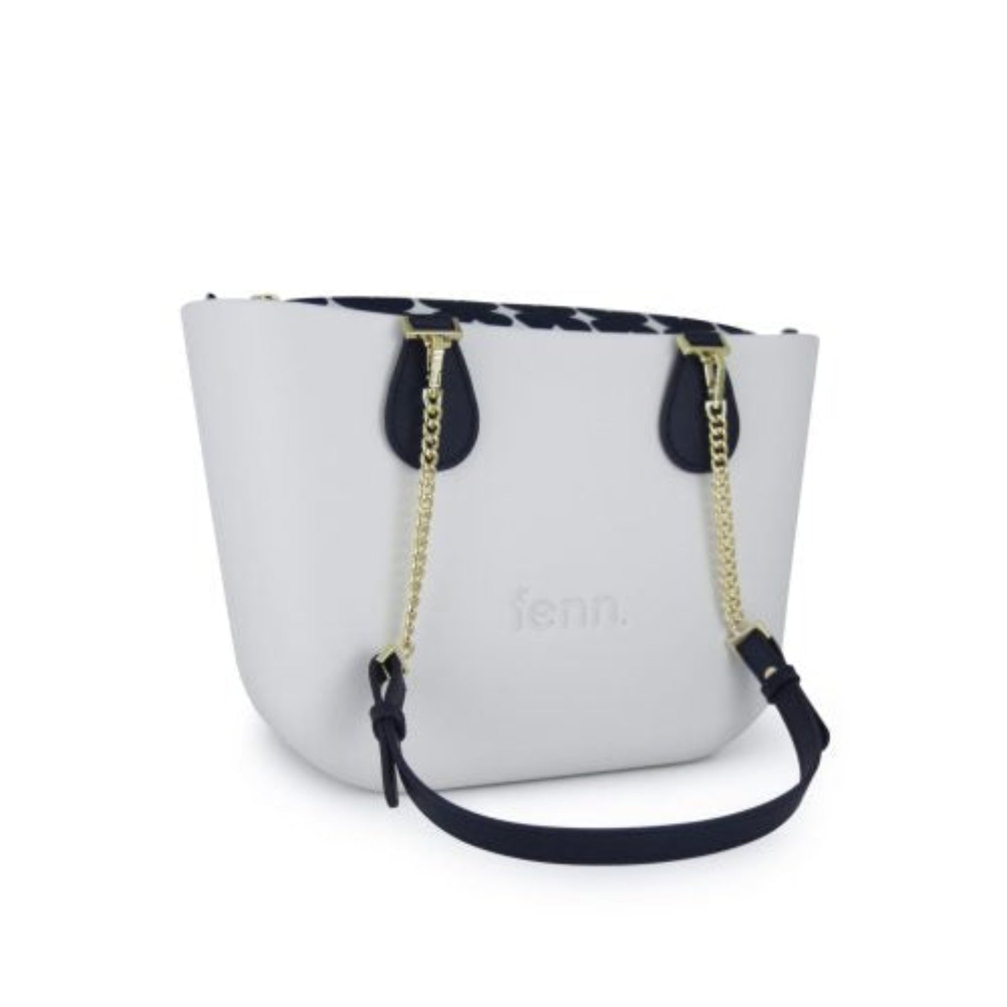 Fenn Petite White Pattern Bag