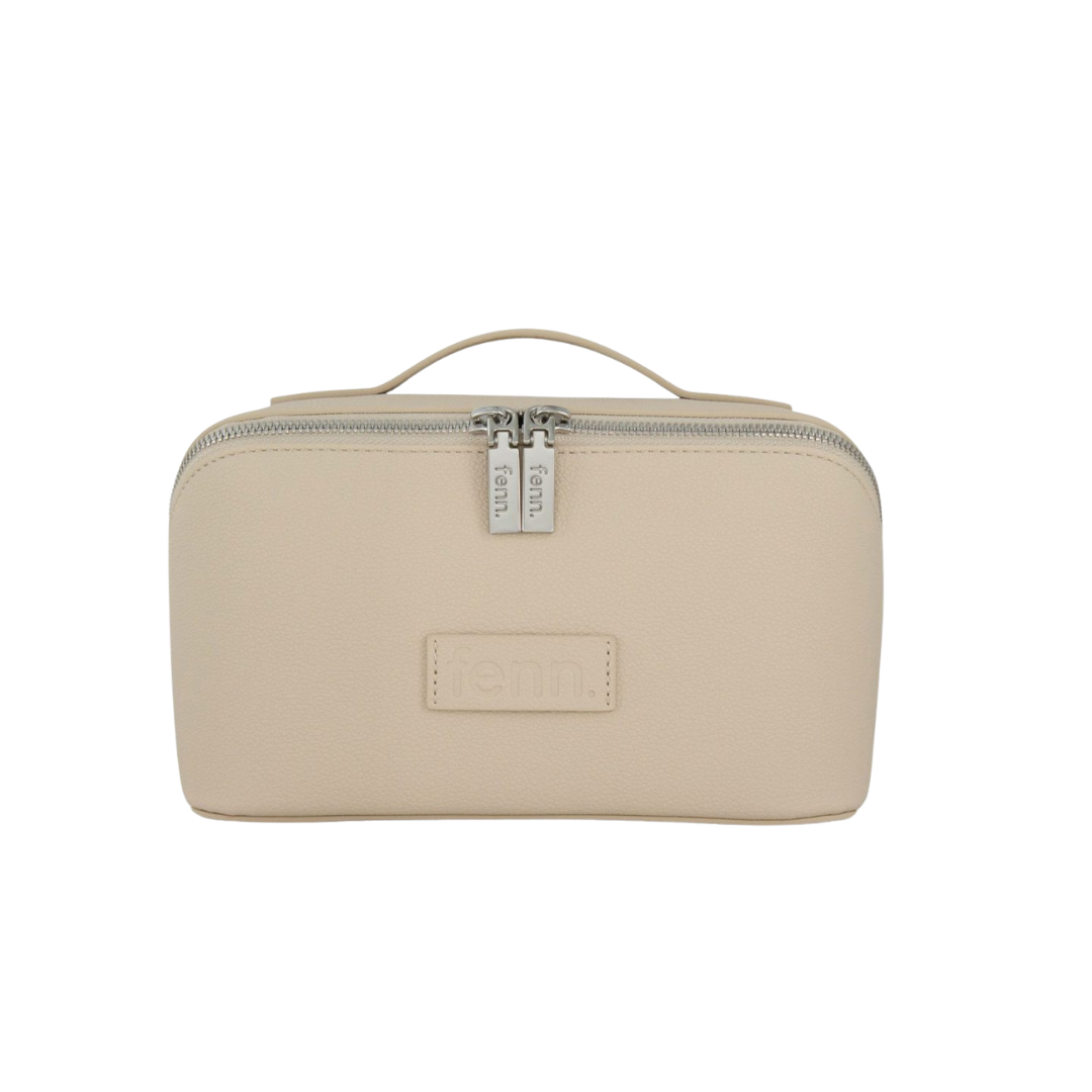 Fenn Large Cube (Cosmetic Bag) - Oatmeal