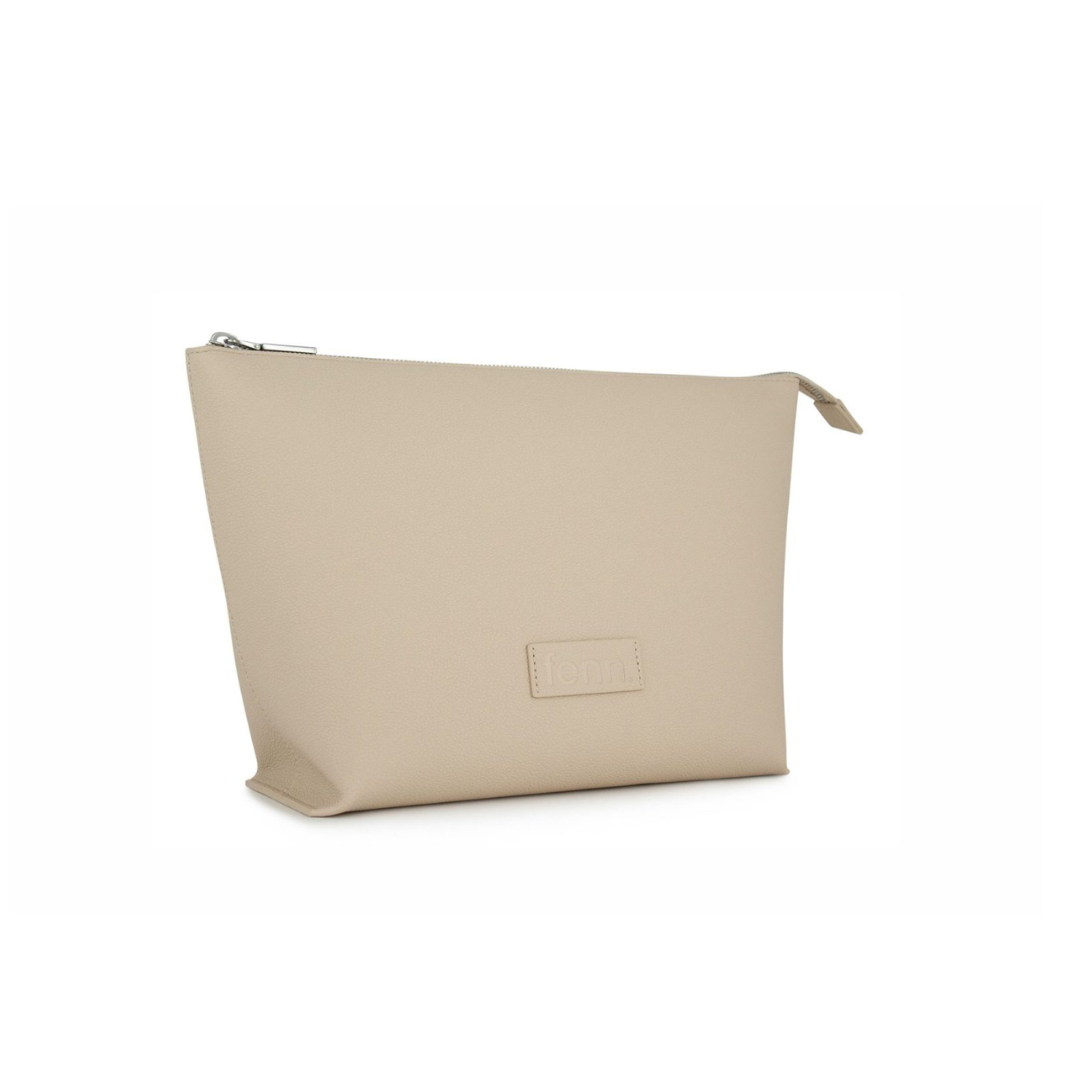 Fenn Large Cube (Pouch bag) - Oatmeal