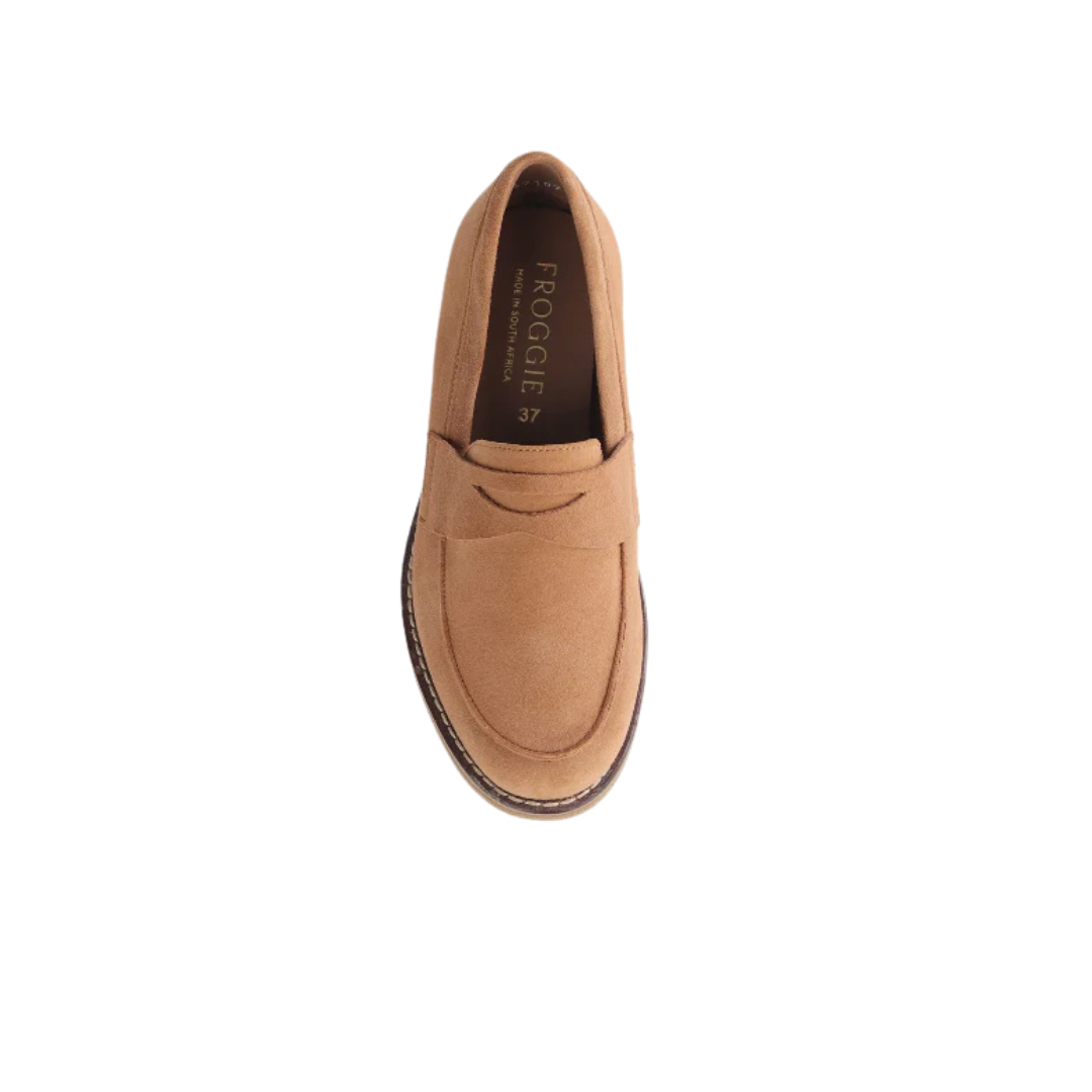 Froggie 12778 Penny Loafer - Tan