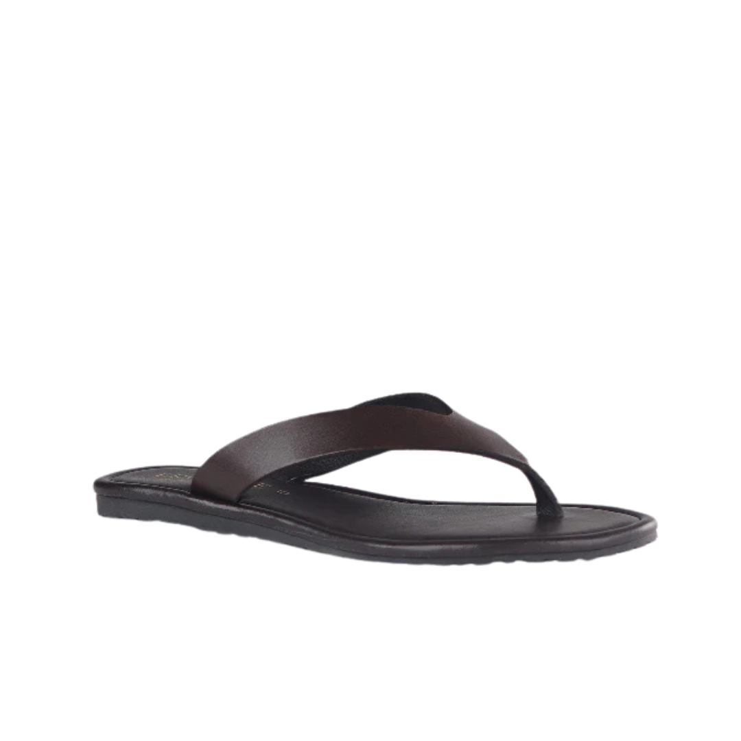 Froggie 13001 Slim-Line Thong Sandals - Brown
