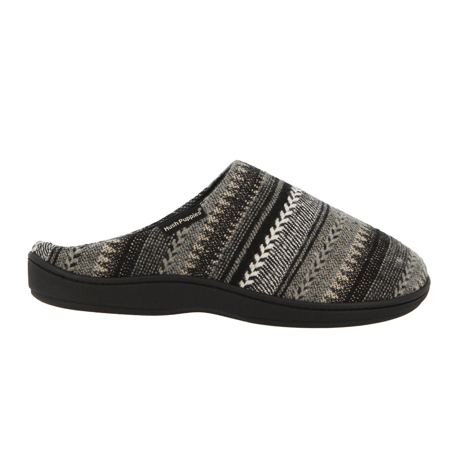 Hush Puppies Justin Slippers - Black