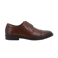 Hush Puppies Reggie dark tan leather lace-up shoes for men