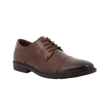 Hush Puppies Reggie Lace-Up Shoes – Dark Tan