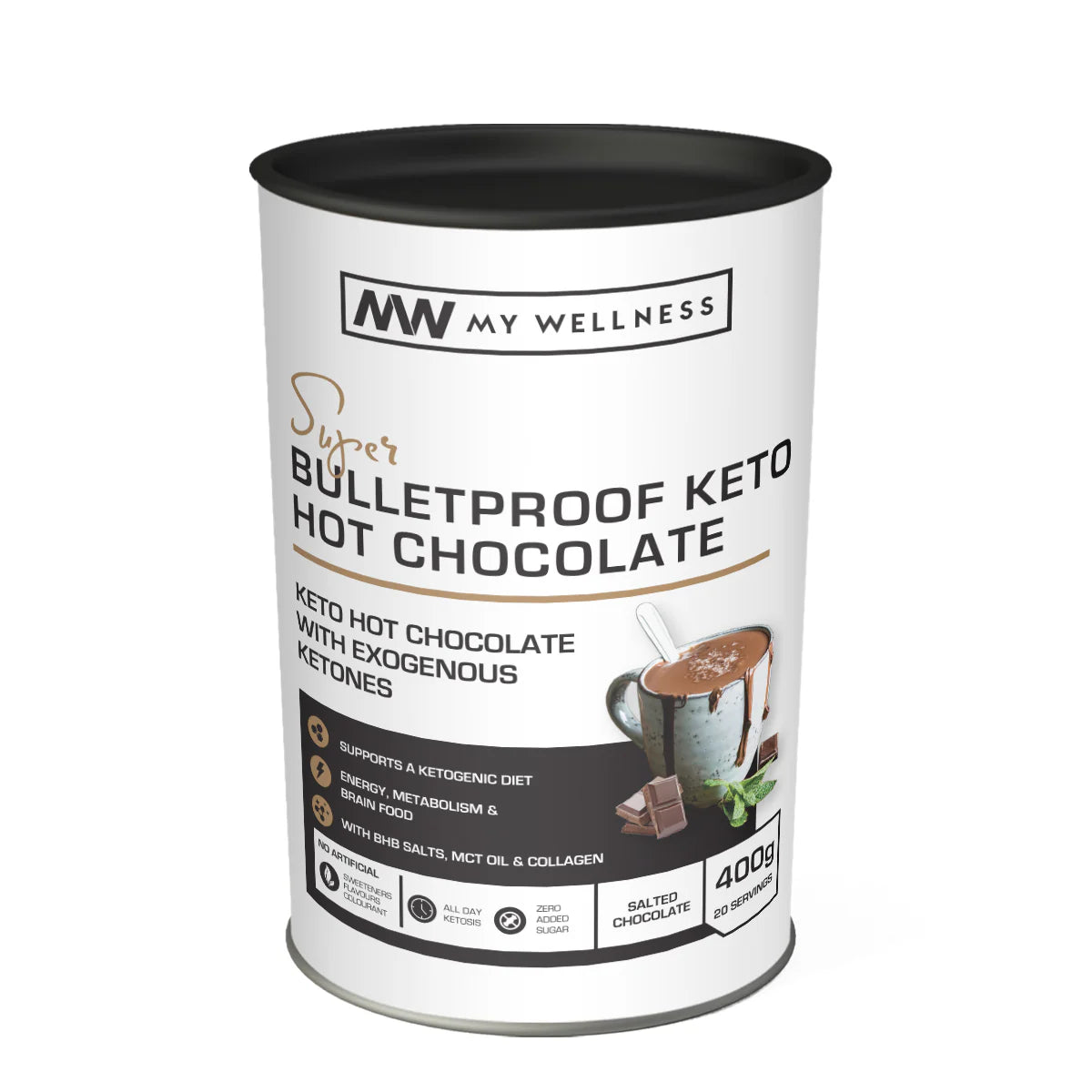 My Wellness Keto Hot Chocolate 400g - Langerhans Pharmacy - Langerhans Pharmacy Namibia