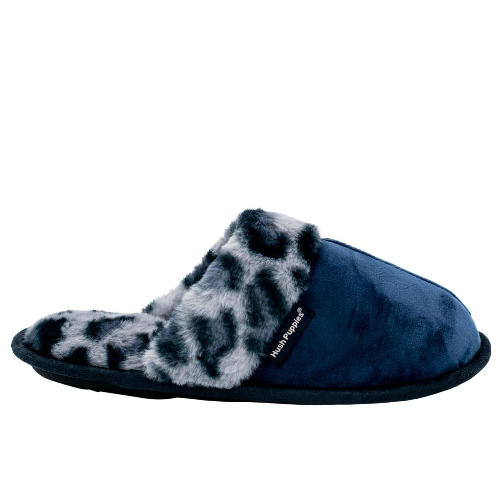 Hush Puppies Lunara Blue Leopard