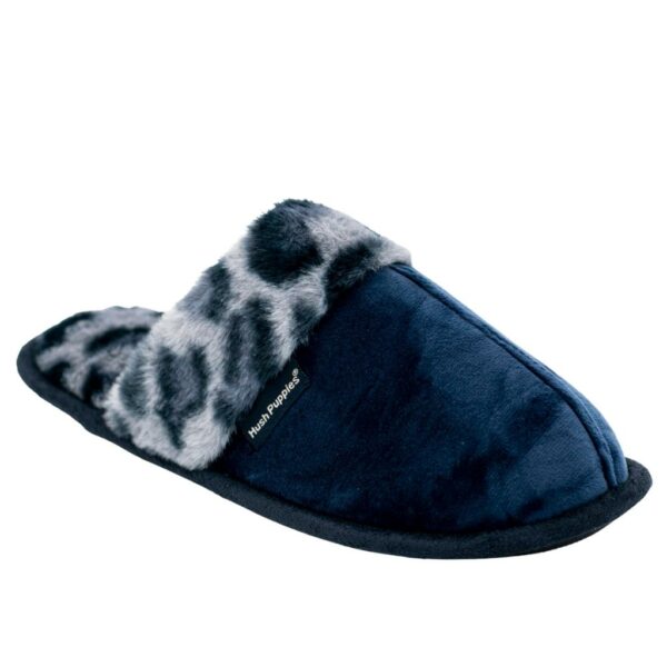 Hush Puppies Lunara Blue Leopard