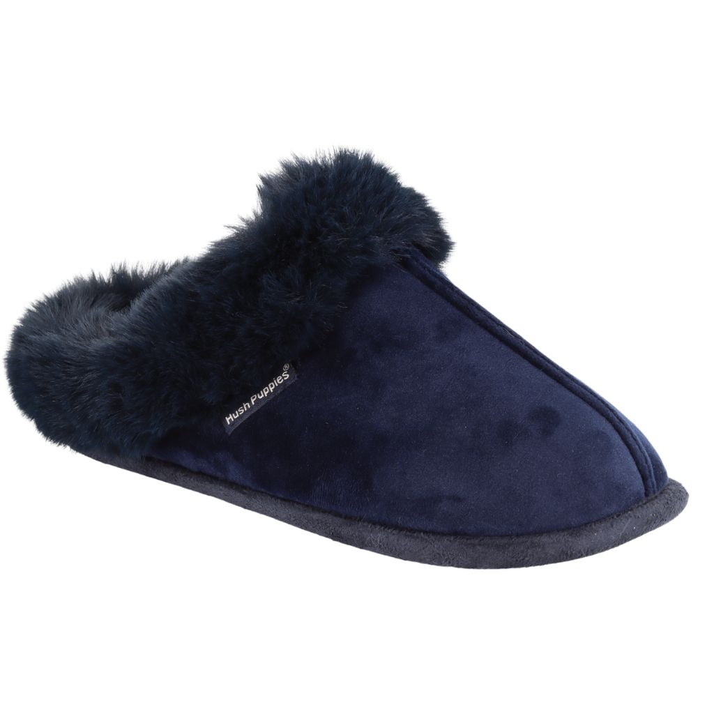 Hush Puppies Virginia Navy slipper