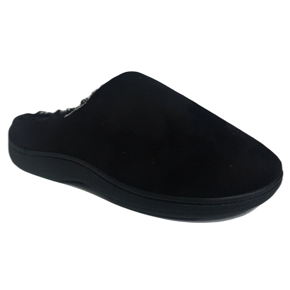 Hush Puppies Mens Kevin Mule Slippers Black