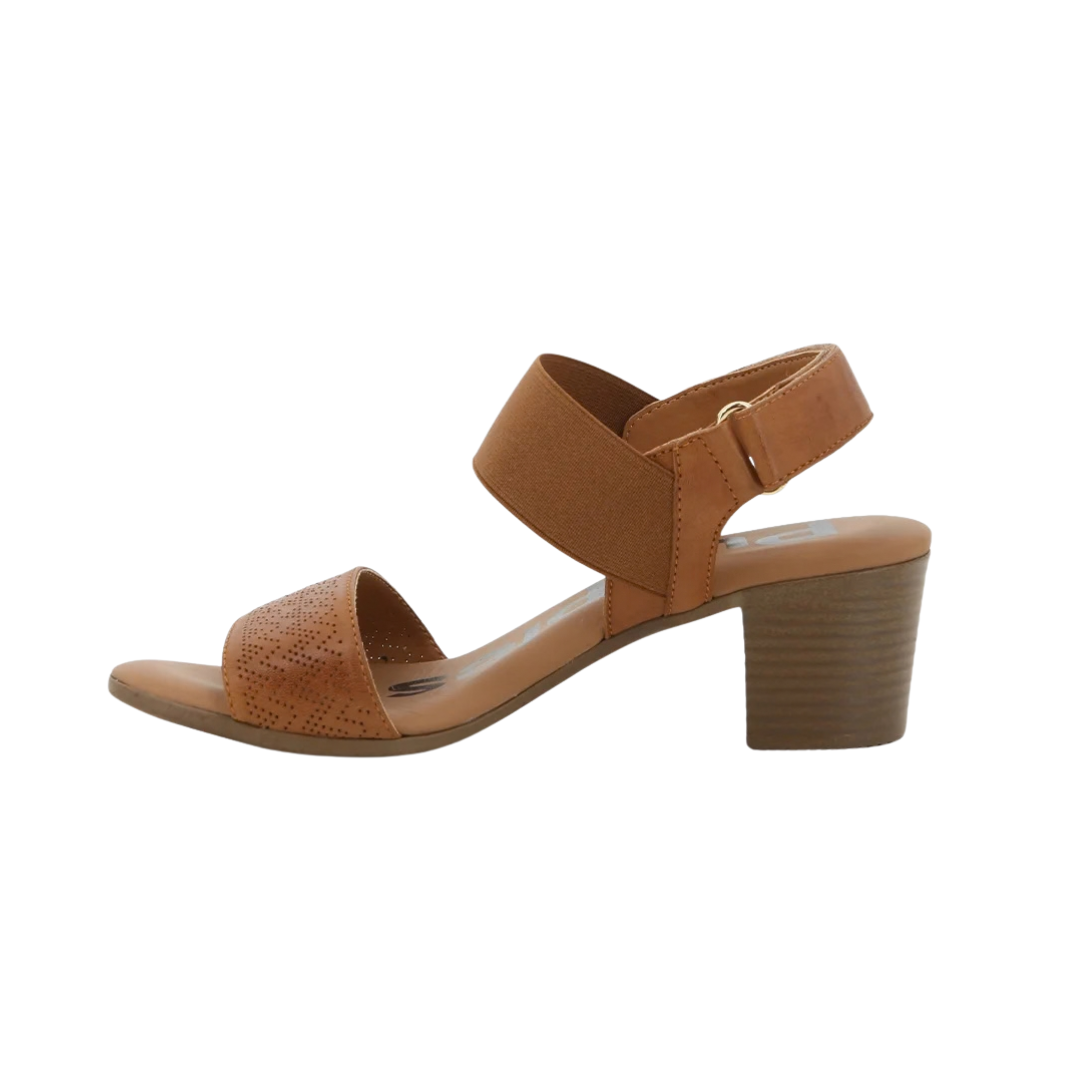 Hush Puppies Ren Heels - Tan Leather