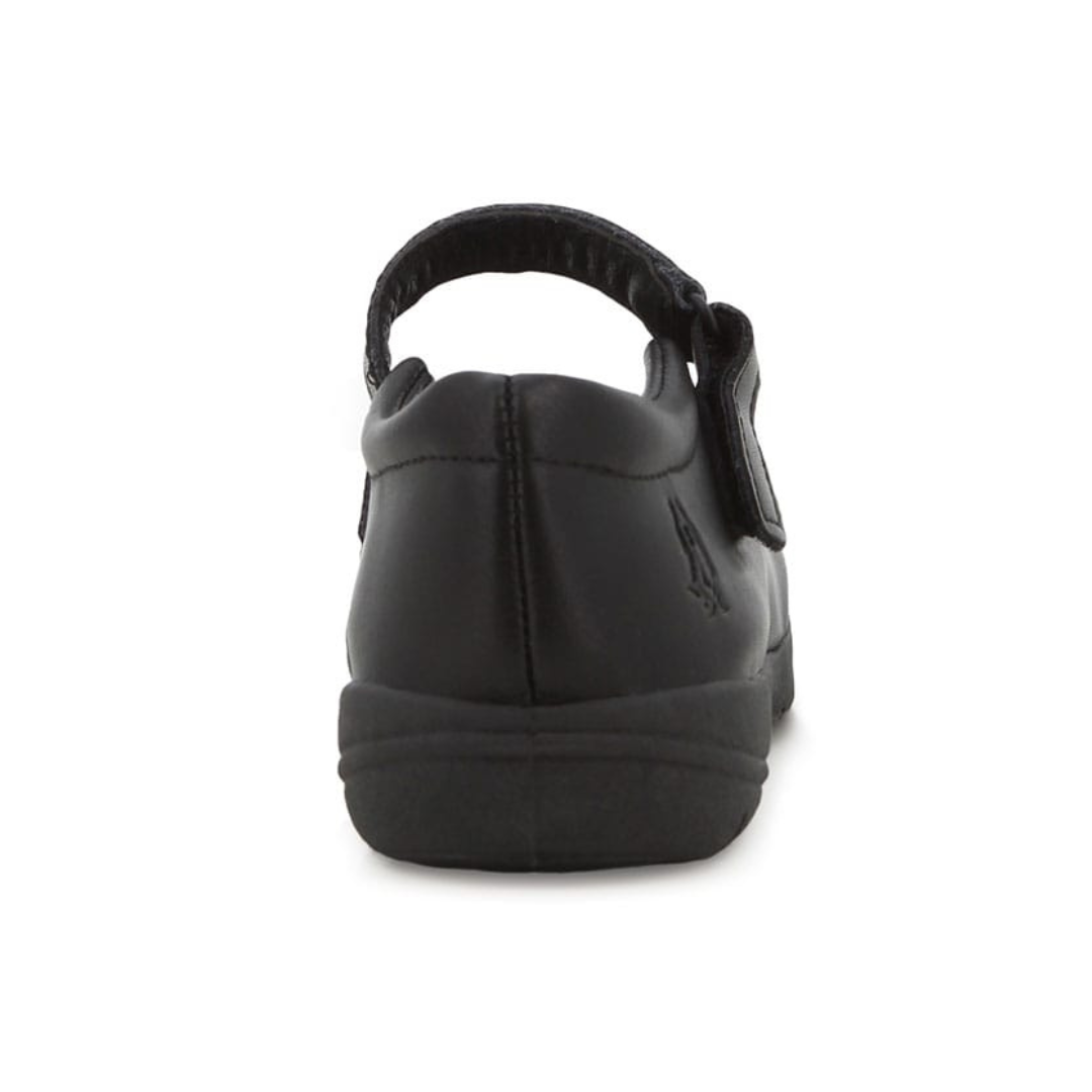 Hush Puppies: Little Kids Scarlett Black School Shoes