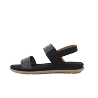 Hush Puppies Soft Irene Elastic Comfort Sandals - Navy