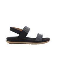 Hush Puppies Soft Irene Elastic Comfort Sandals - Navy
