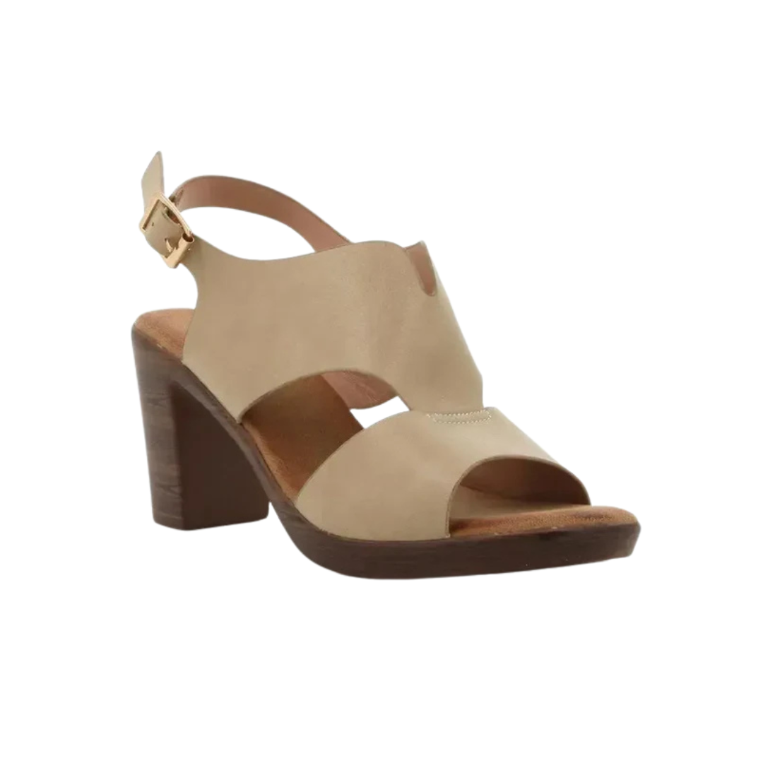 Hush Puppies Soft Style Thana Heel - Natural