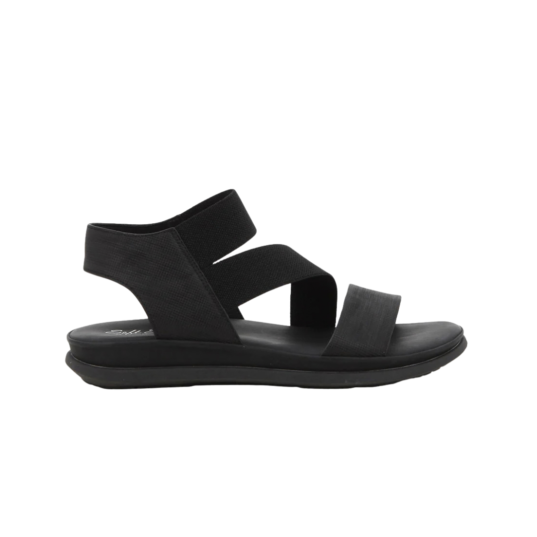 Hush Puppies Soft Indy Sandals - Black Multi