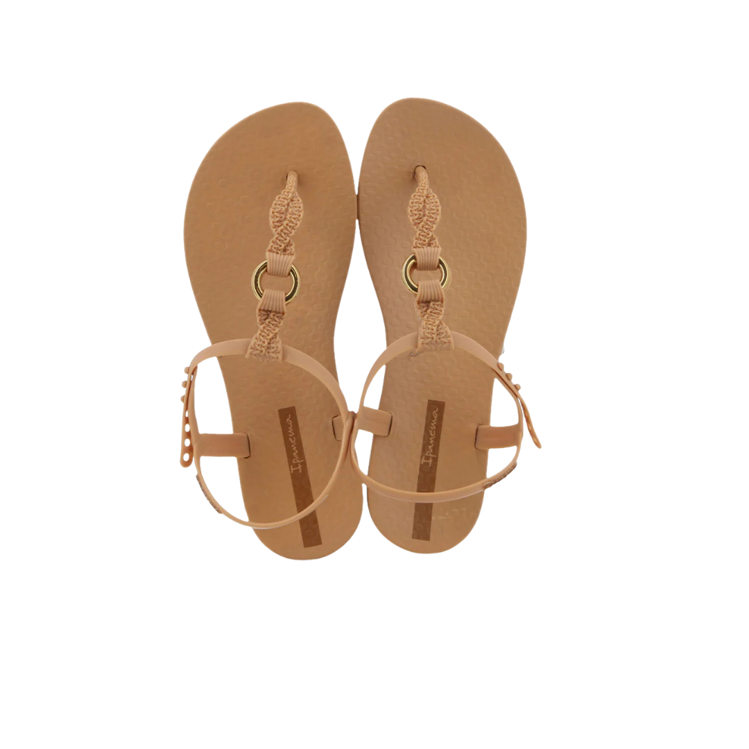 Ipanema Class Luma Fem Sandal - Beige/Brown