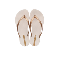 Ipanema Wave Thongs - Beige Patent