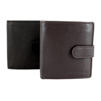 Johnny Black Amey Leather Wallet Black