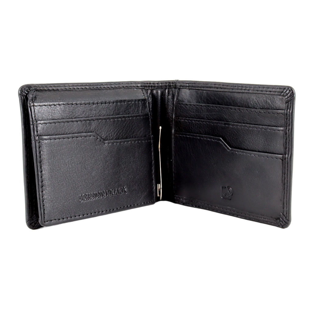 Johnny Black Amey Money Clip wallet